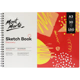 Mont Marte Sketch Book Discovery A3 (11.7 X 16.5In) 30 Sheets 150Gsm