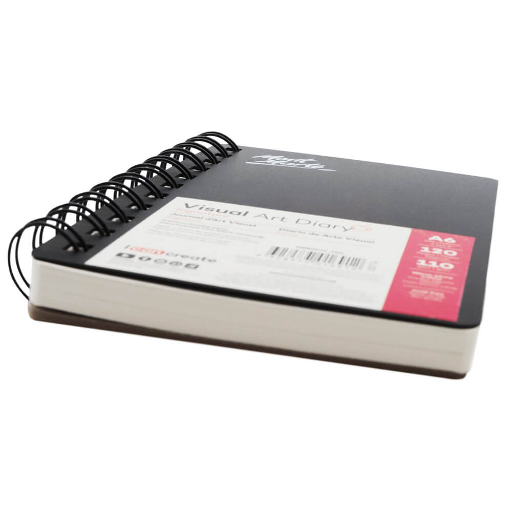 Mont Marte Visual Art Diary Signature A6 120Page 110Gsm