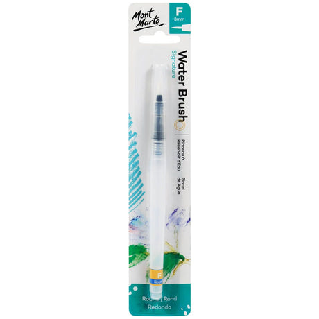 Mont Marte Water Brush Round Fine Tip Signature 3Mm (0.12In)