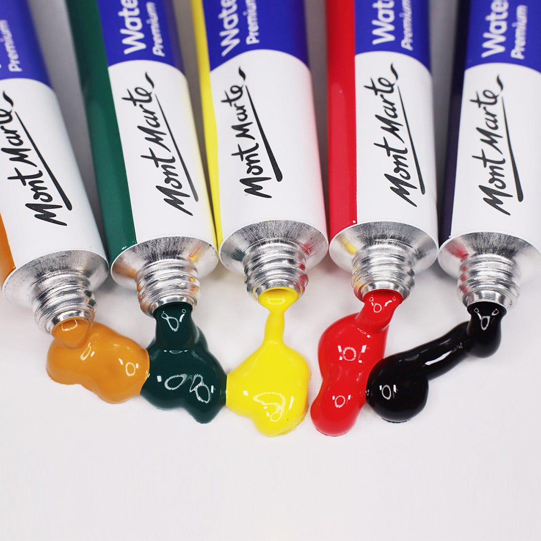 Mont Marte Watercolour Paints Premium 18Pc X 8Ml 0 3 Us Fl Oz