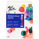 Mont Marte Watercolour Paints Premium 18Pc X 8Ml 0 3 Us Fl Oz