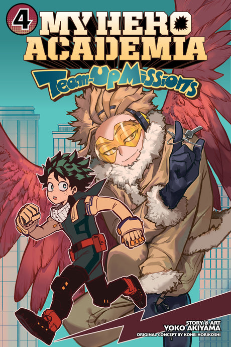Cover image of the Manga My Hero Academia: Team-Up Missions, Vol. 4