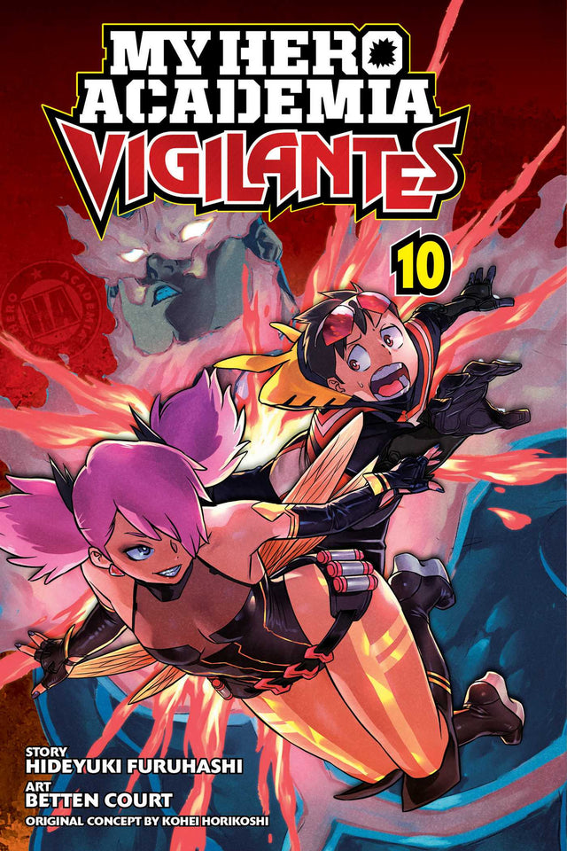 Cover image of the Manga My Hero Academia: Vigilantes, Vol. 10