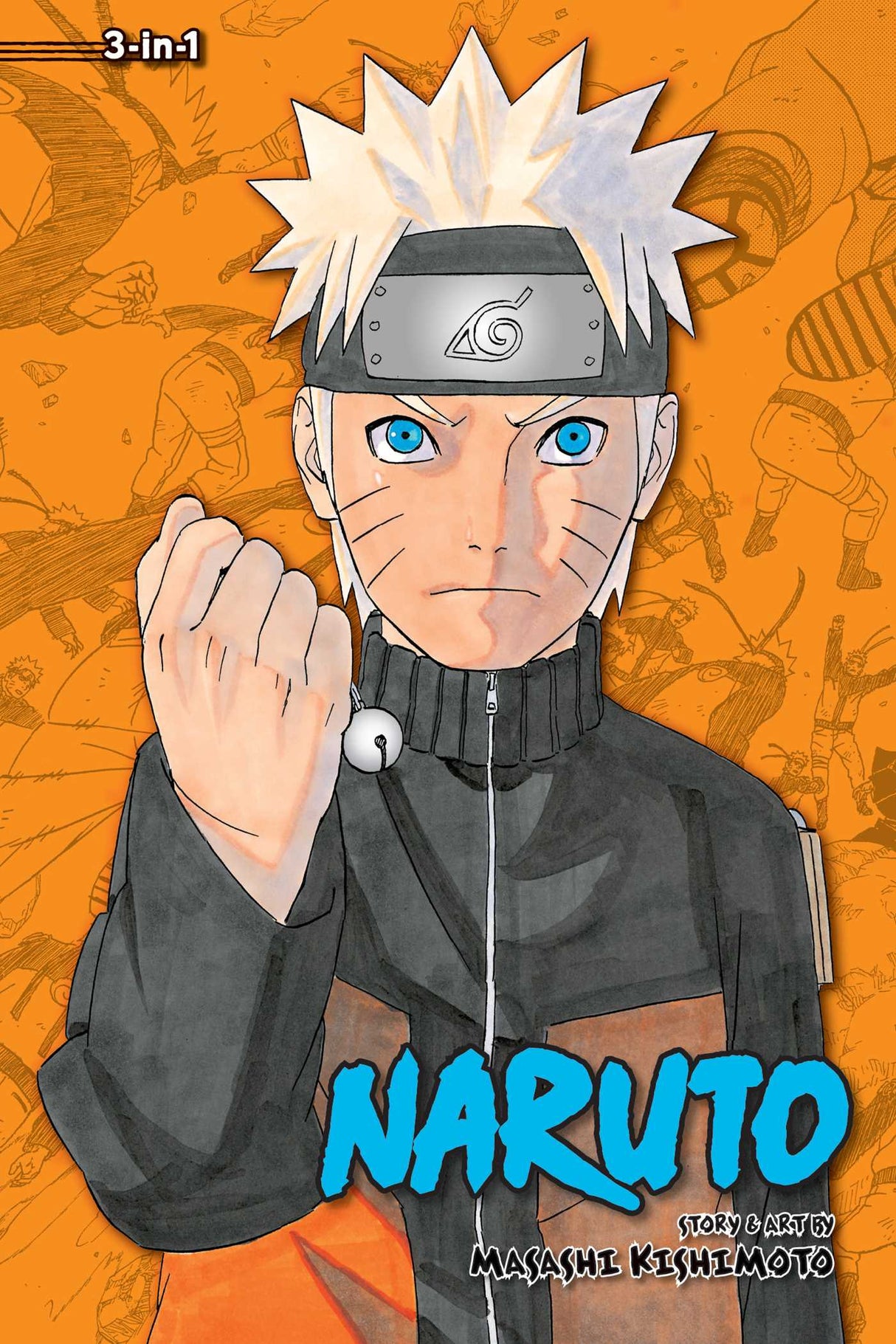 Cover image of the Manga Naruto (3-in-1 Edition), Vol. 16: Includes vols. 46, 47 & 48