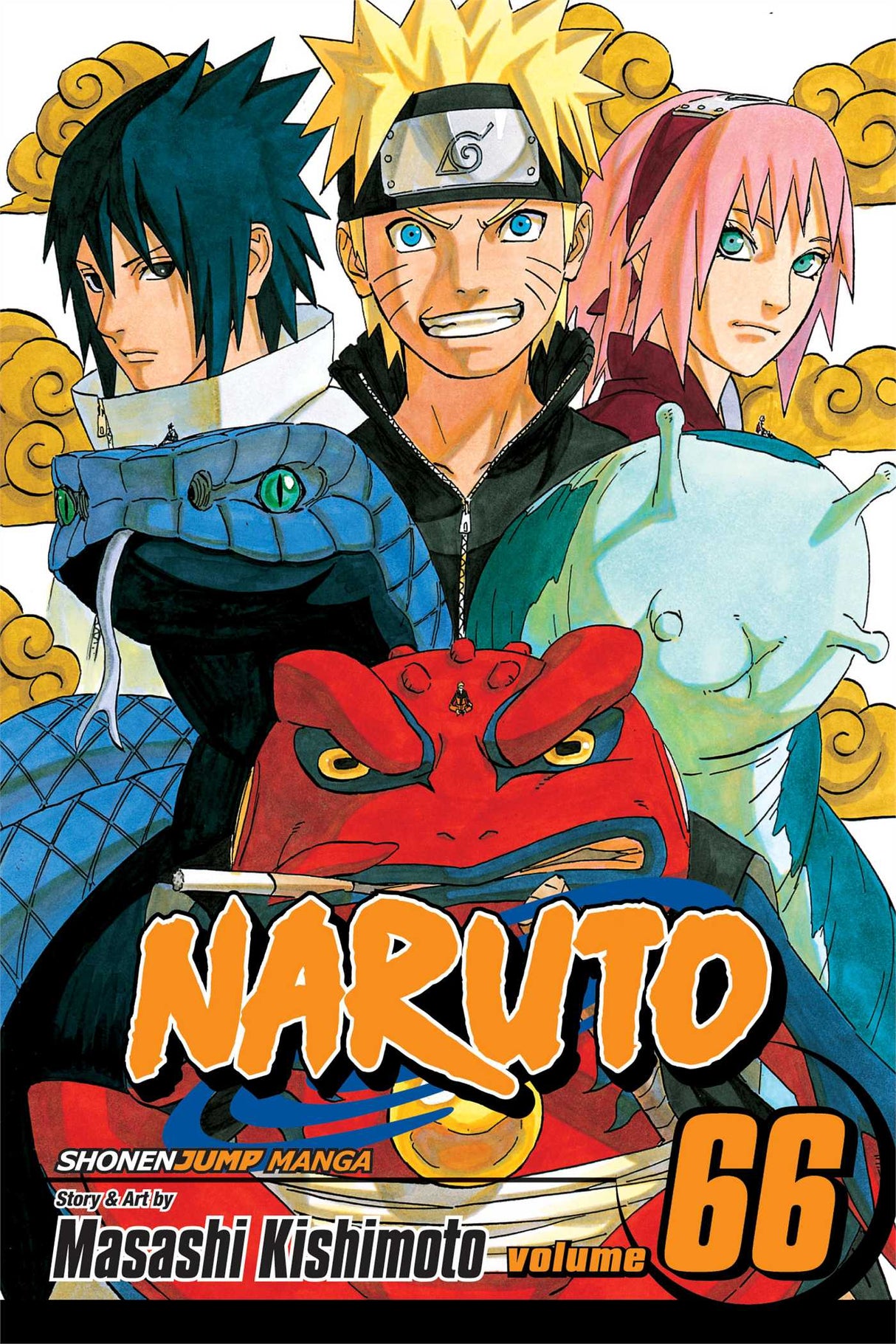 Cover image of the Manga Naruto, Vol.66: The New Three