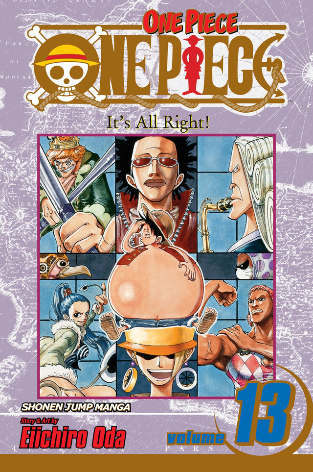 One Piece, Vol. 13: It's All Right! - Front Cover