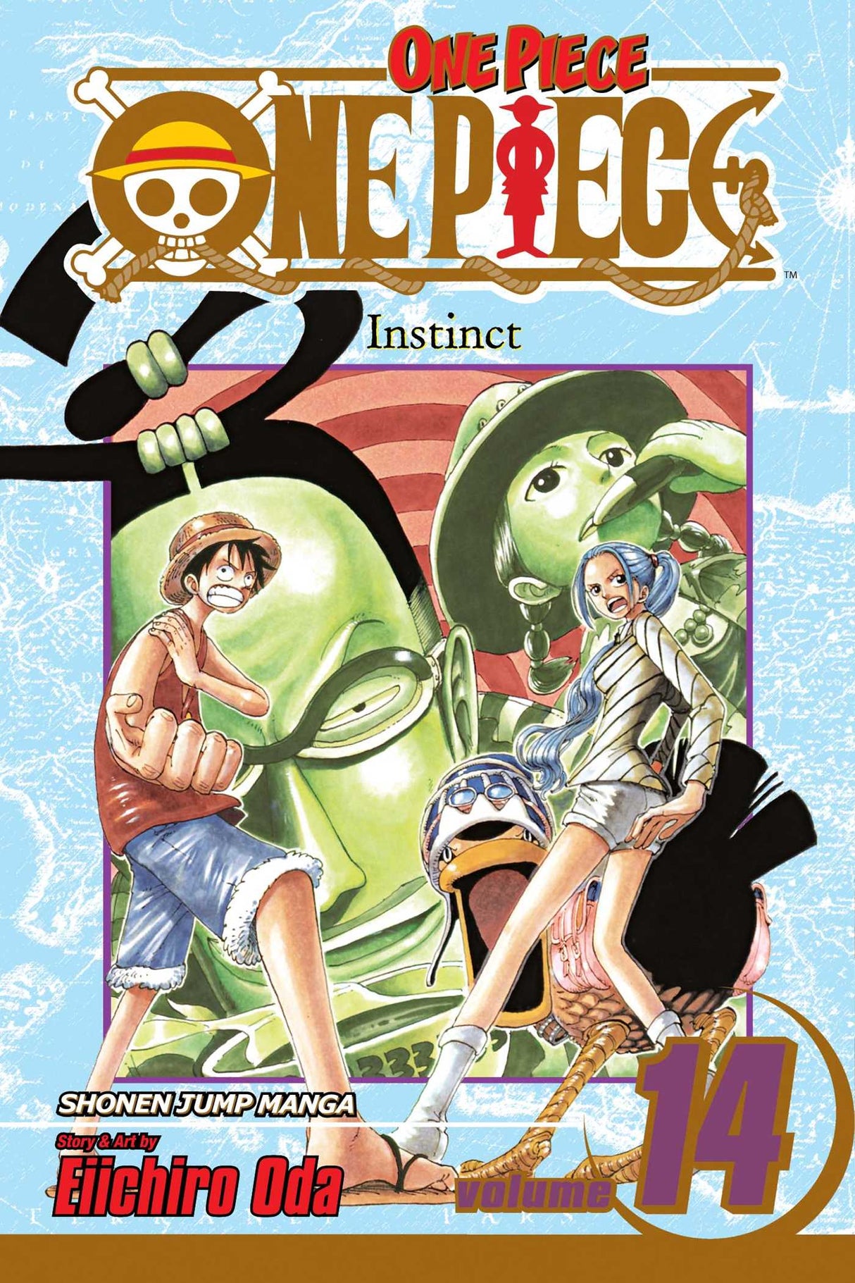 One Piece, Vol. 14: Instinct - Front Cover