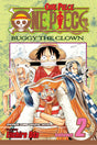 One Piece, Vol. 2: Buggy the Clown - Front Cover