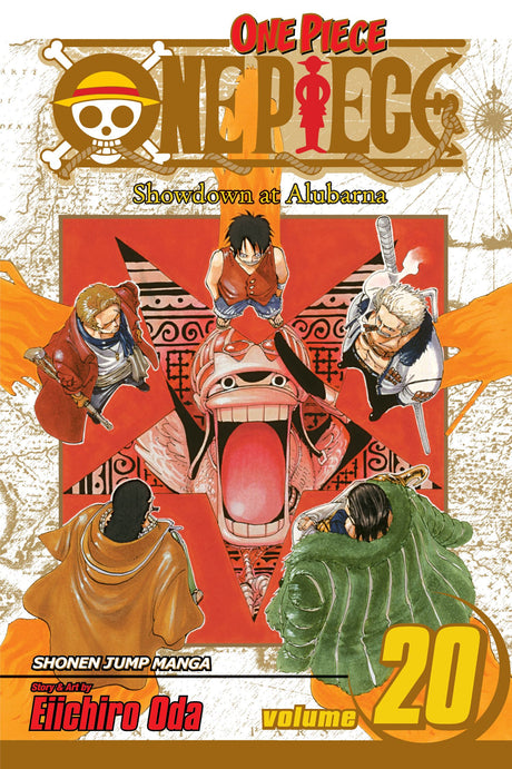 One Piece, Vol. 20: Showdown at Alubarna - Front Cover