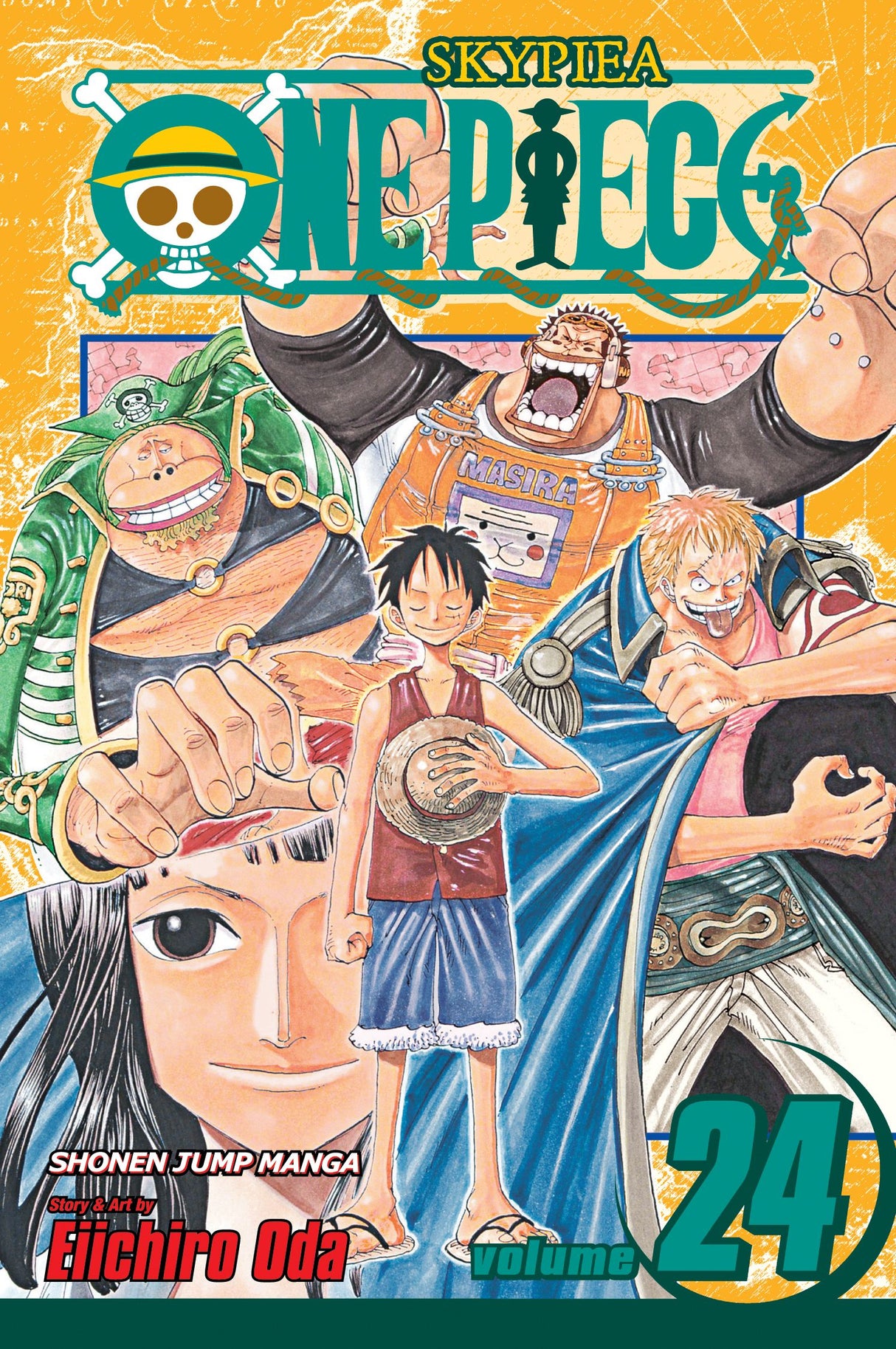 One Piece, Vol. 24: People's Dreams
 - Front Cover