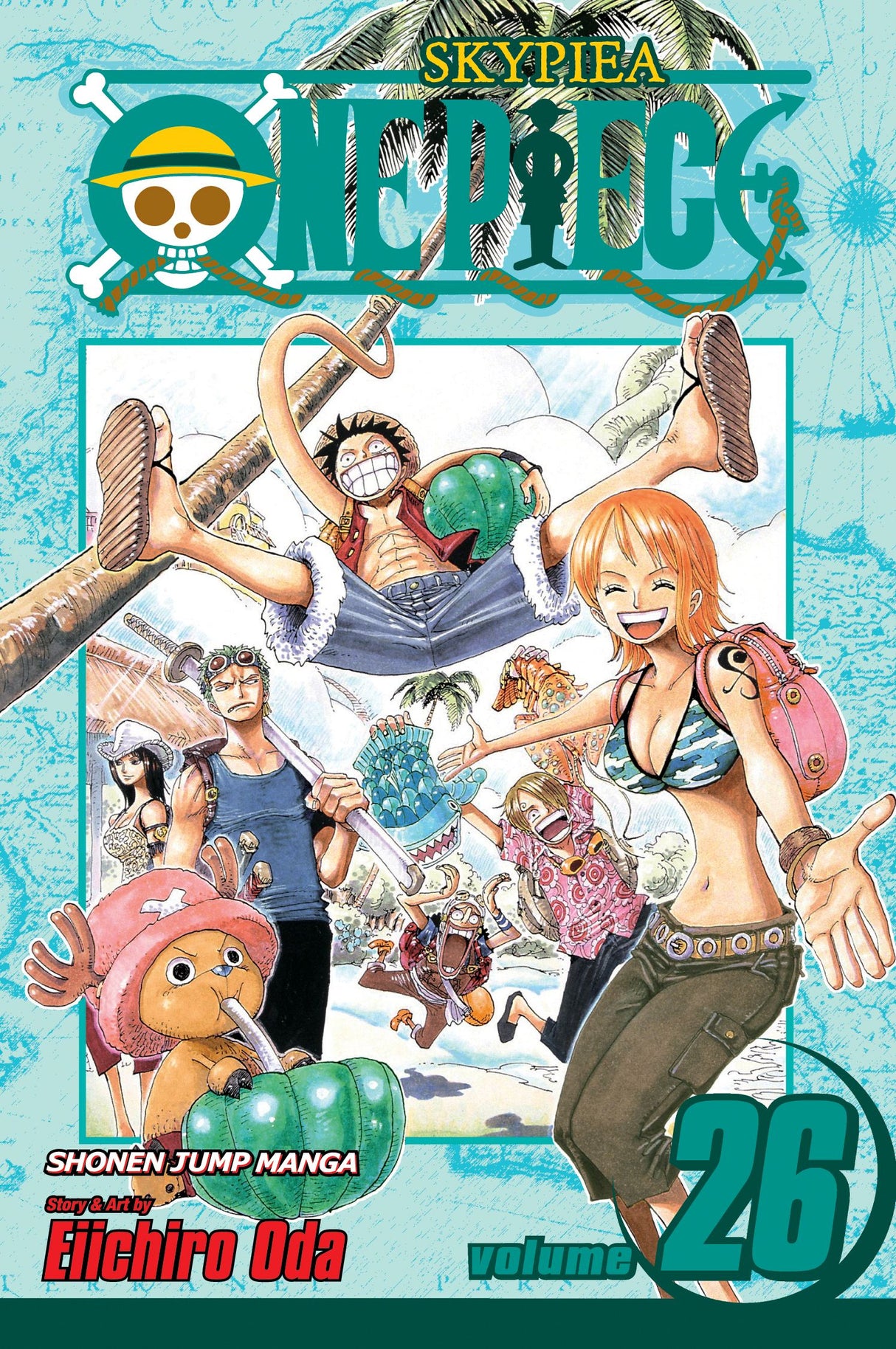 One Piece, Vol. 26: Adventure on Kami's Island - Front Cover