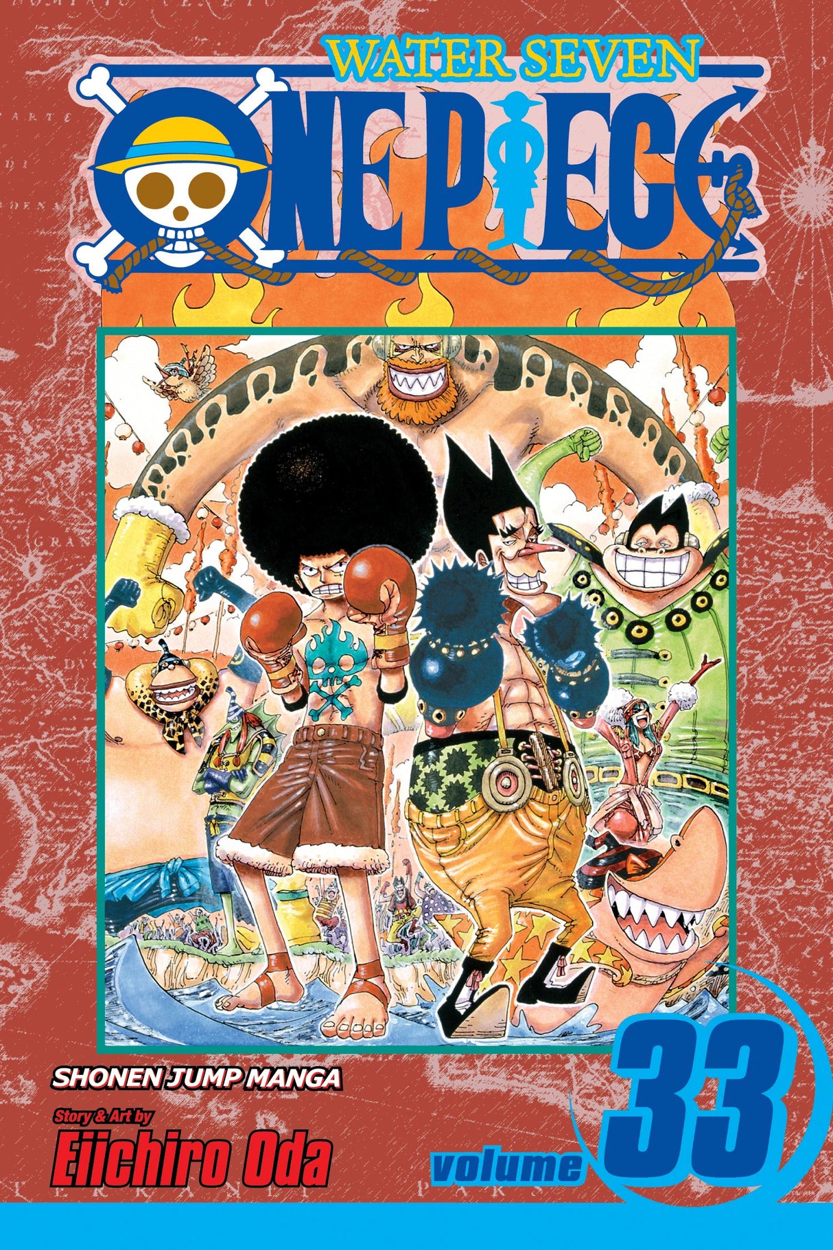 One Piece, Vol. 33: Davy Back Fight - Front Cover