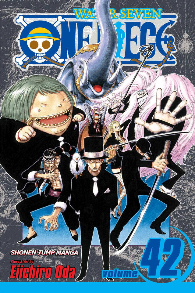 One Piece, Vol. 42: Pirates vs. CP9 - Front Cover