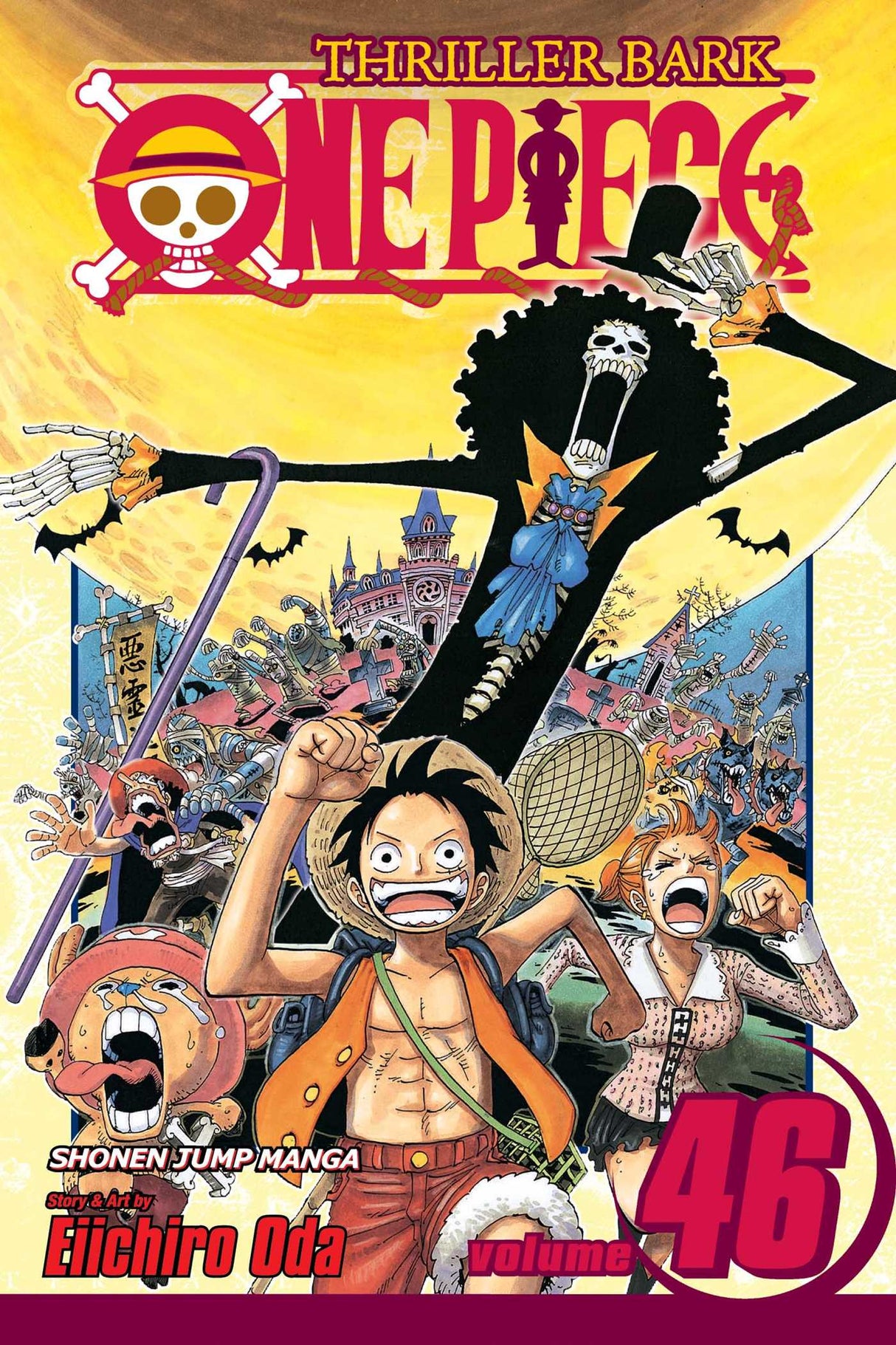 One Piece, Vol. 46: Adventure on Ghost Island - Front Cover