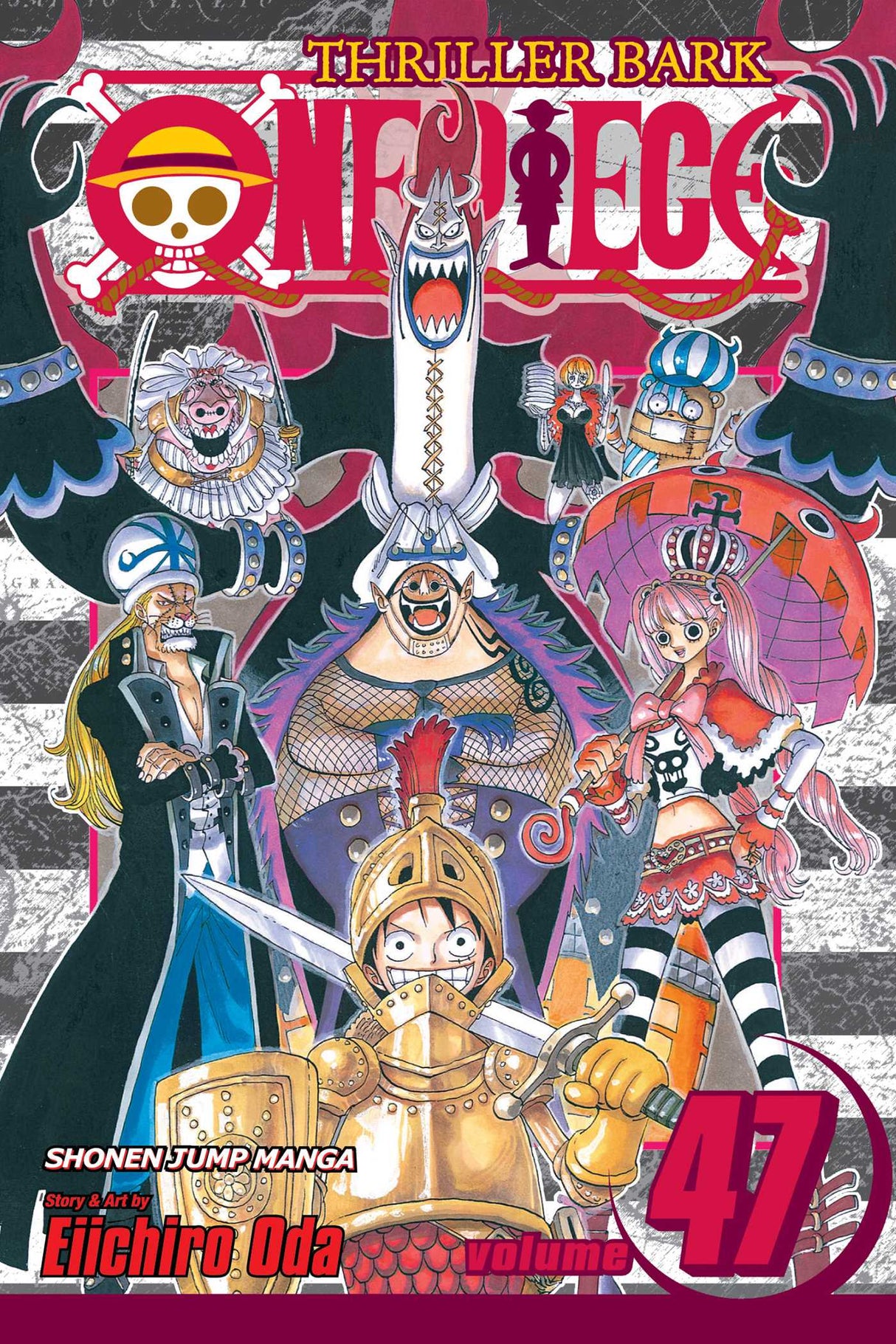 One Piece, Vol. 47: Cloudy, Partly Bony - Front Cover