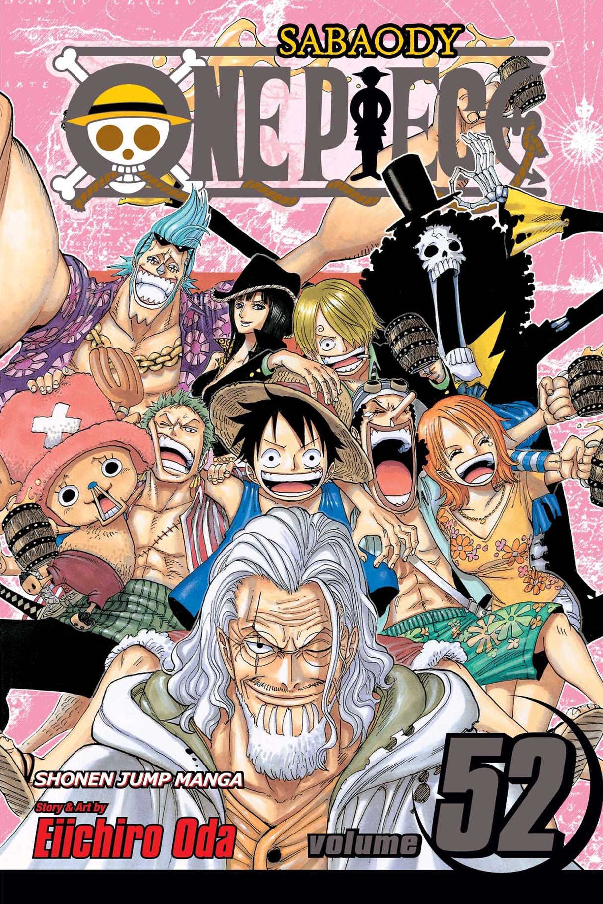 One Piece, Vol. 52: Roger and Rayleigh - Front Cover