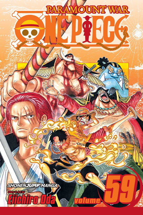 One Piece, Vol. 59: The Death of Portgaz D. Ace - Front Cover