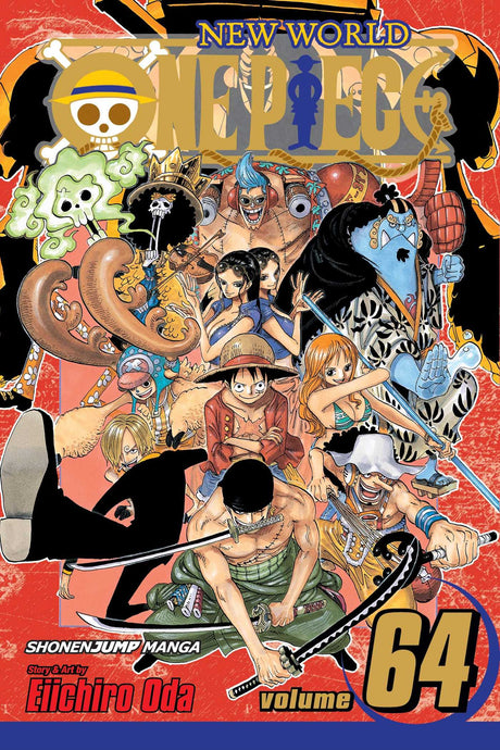 One Piece, Vol. 64: 100,000 vs. 10 - Front Cover