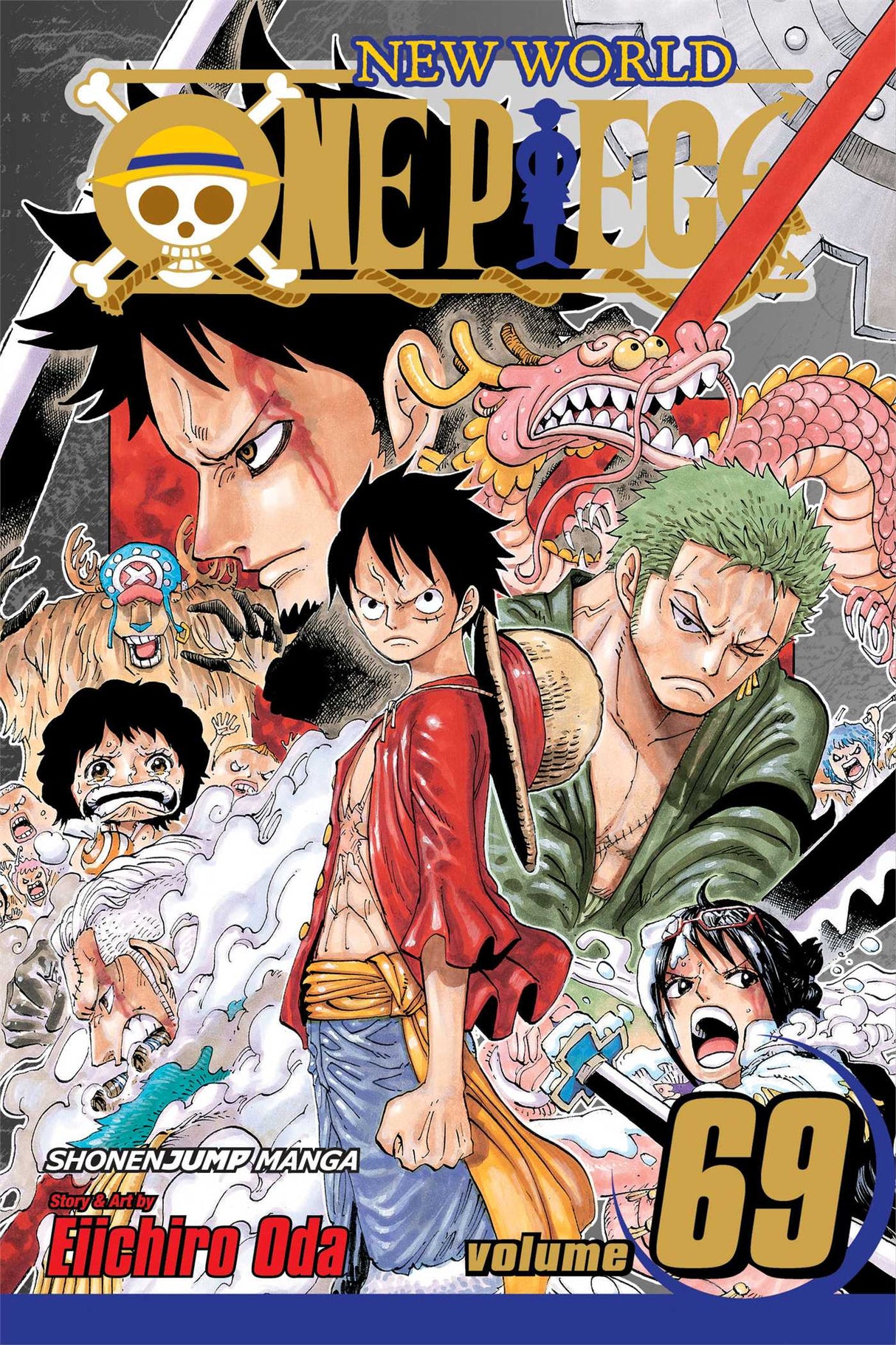 One Piece, Vol. 69: S.A.D. - Front Cover