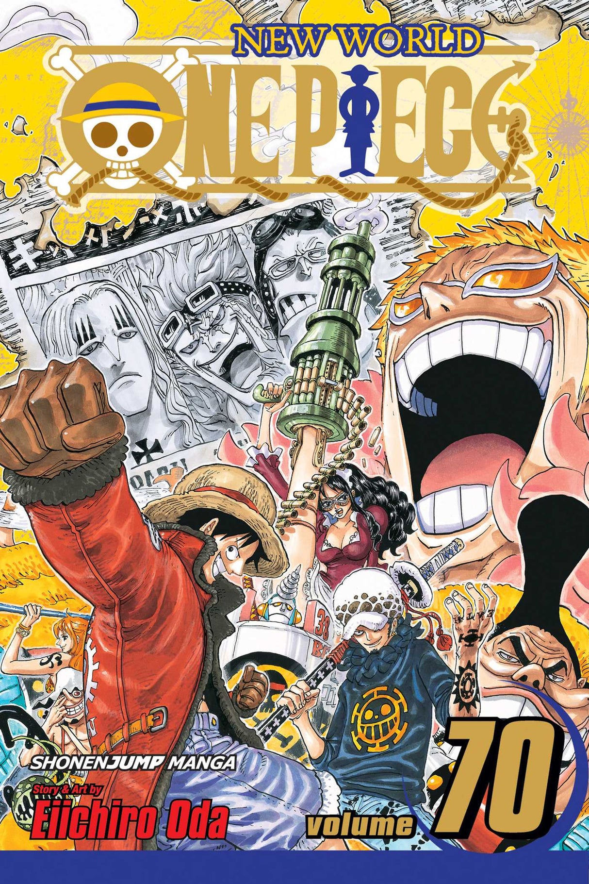 One Piece, Vol. 70: Doflamingo Appears - Front Cover