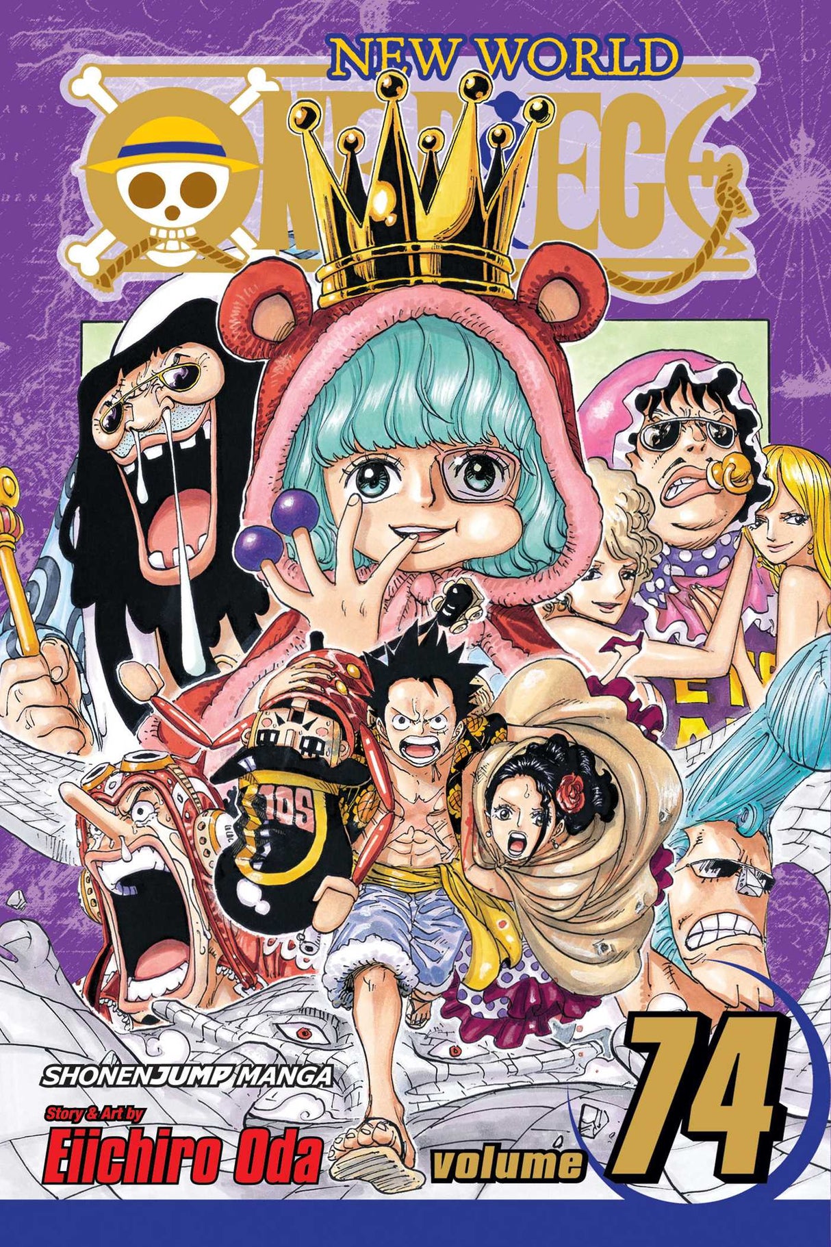 One Piece, Vol. 74: Ever At Your Side - Front Cover