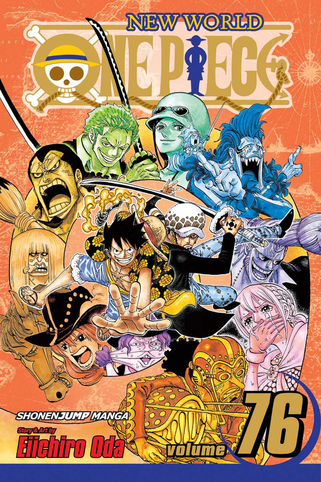 One Piece, Vol. 76: Just Keep Going - Front Cover