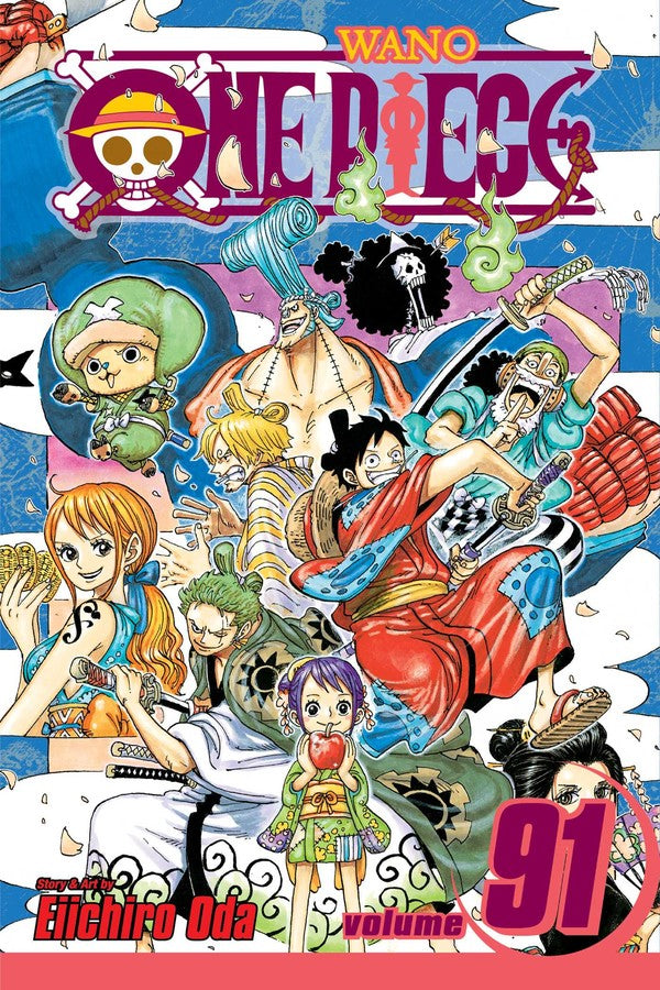 One Piece, Vol. 91: Adventure in the Land of Samurai - Front Cover