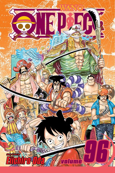 One Piece, Vol. 96: I am Oden, and I Was Born to Boil - Front Cover