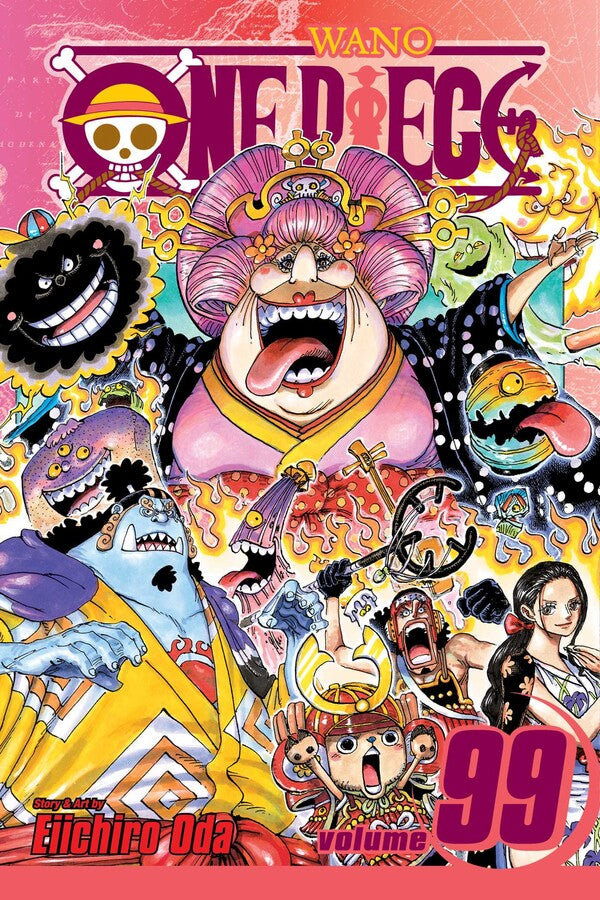 One Piece, Vol. 99: Straw Hat Luffy - Front Cover