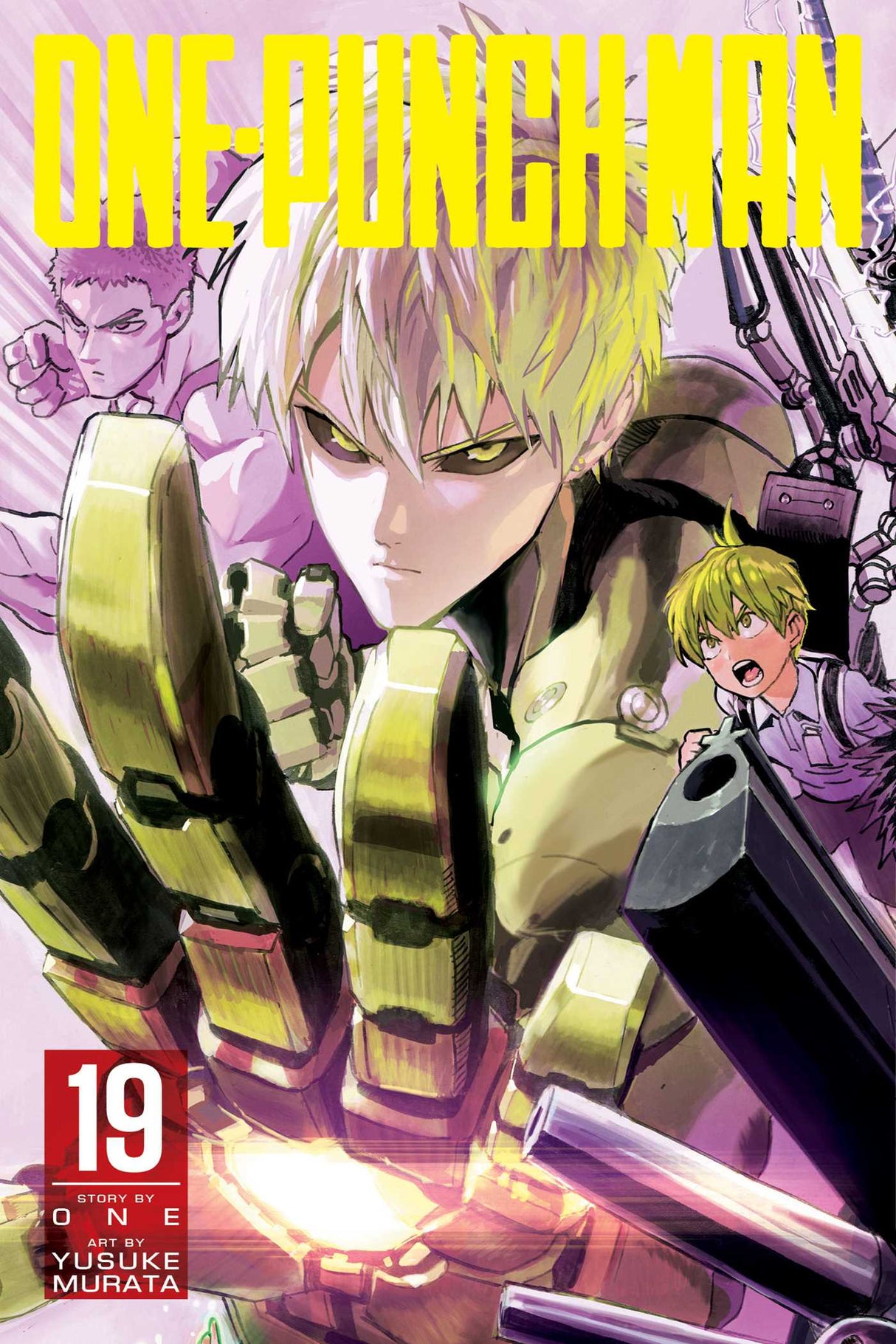 Cover image of the Manga One-Punch-Man-Vol-19