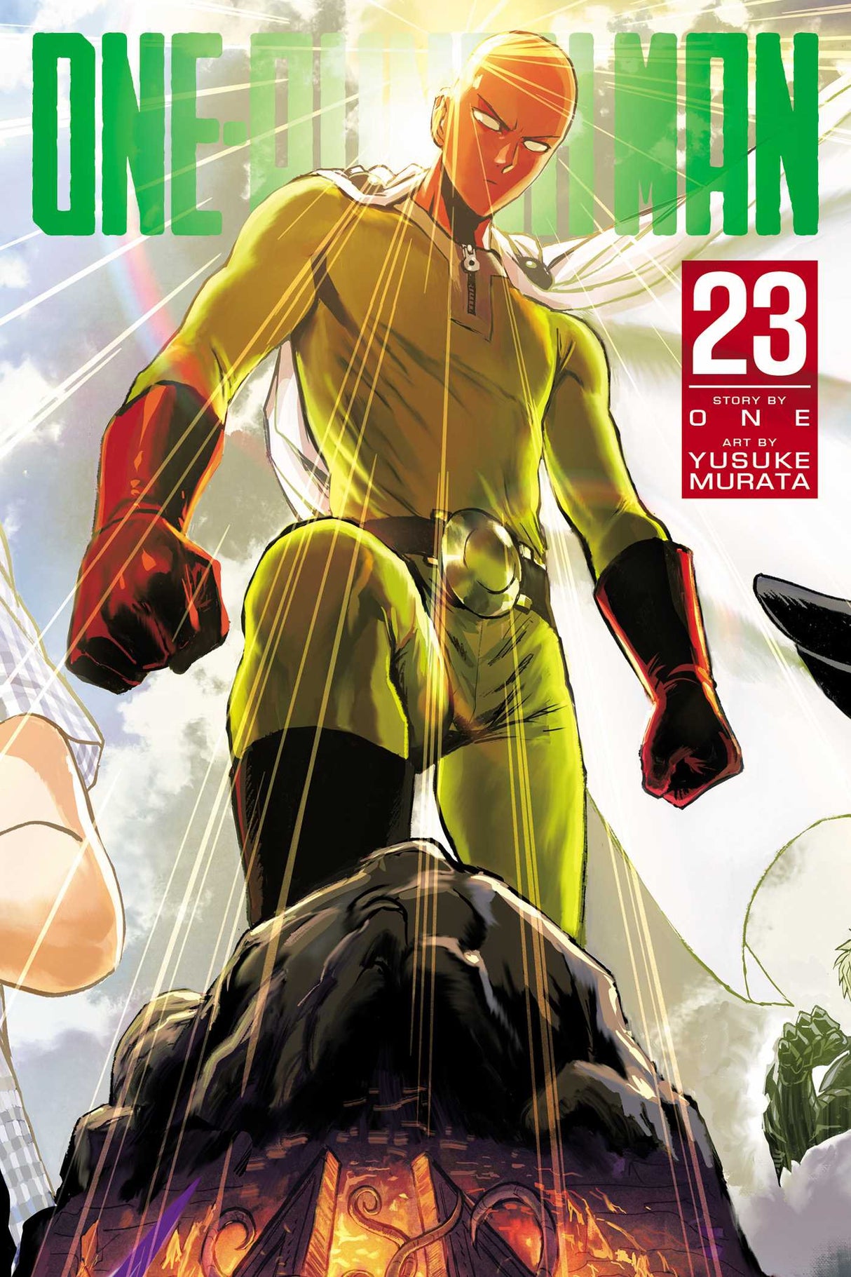 Cover image of the Manga One-Punch-Man-Vol-23