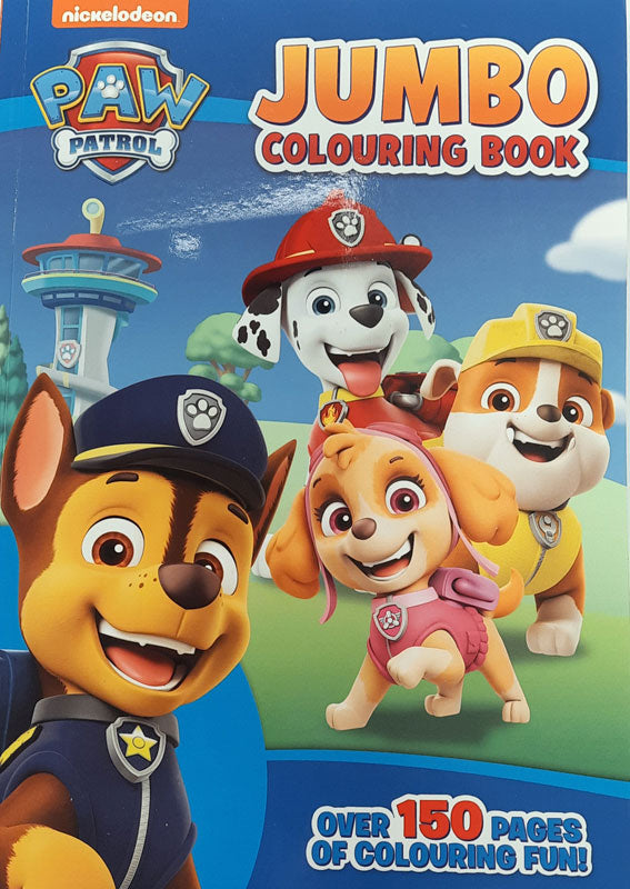 Paw Patrol Jumbo Colouring Book