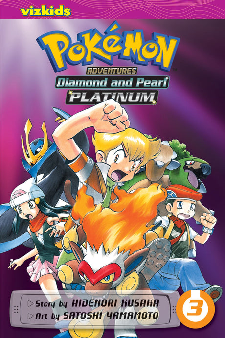 Cover image of the Manga Pokémon-Adventures-Diamond-and-PearlPlatinum-Vol-3