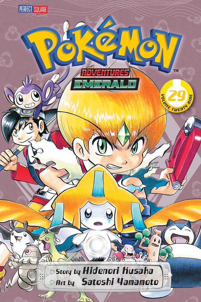 Cover image of the Manga Pokémon-Adventures-Emerald-Vol-29
