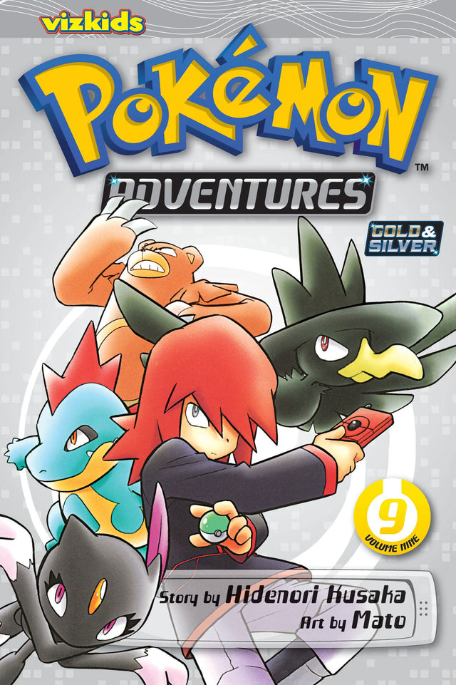 Cover image of the Manga Pokémon-Adventures-Gold-and-Silver-Vol-9