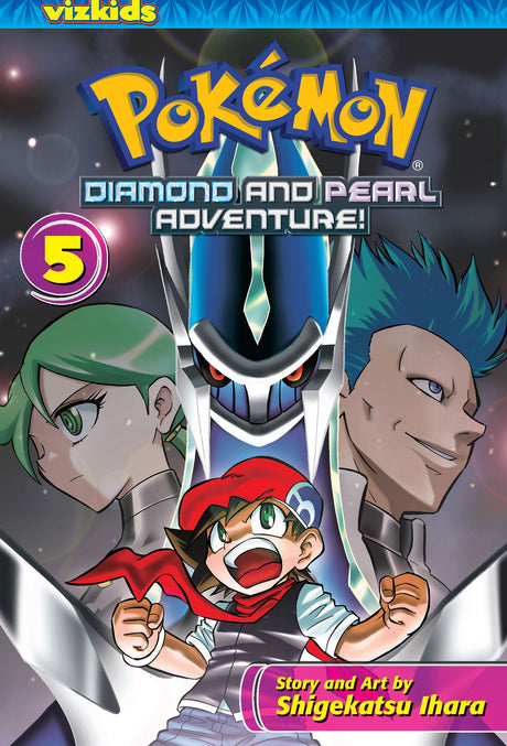 Cover image of the Manga Pokemon-Diamond-And-Pearl-Adventure-Volume-5-