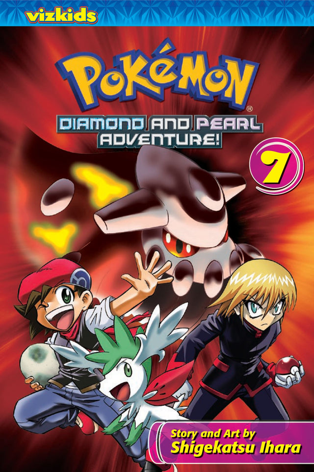 Cover image of the Manga Pokémon-Diamond-and-Pearl-Adventure-Vol-7
