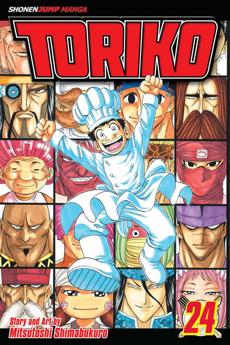Cover image of the Manga Toriko-Vol-24