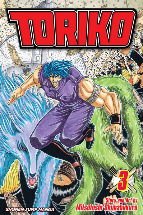 Cover image of the Manga Toriko-Vol-3