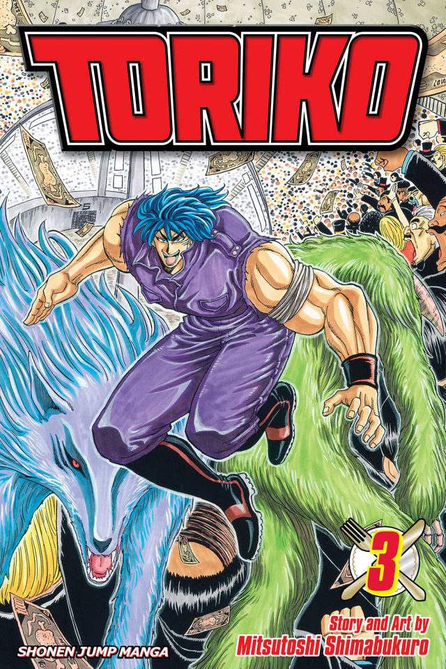 Cover image of the Manga Toriko-Vol-3