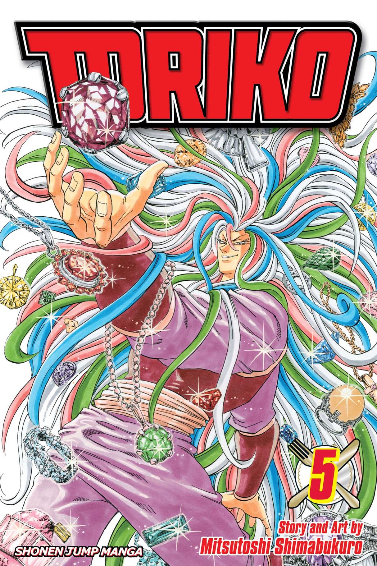 Cover image of the Manga Toriko-Vol-5