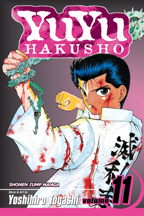Cover image of the Manga Yuyu-Hakusho-Vol-11